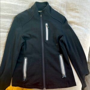 Smartwool Black Merino Full-Zip Jacket - Small
